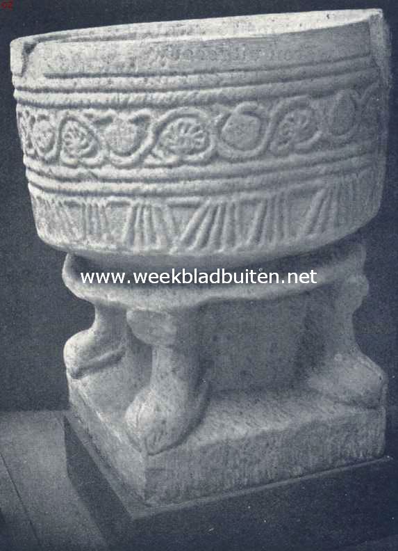 Doopvont in de Sint Andreaskerk te Hattem (12e eeuw)