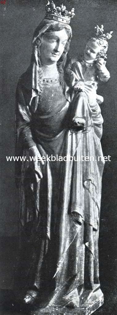 14e Eeuwsche Madonna met kind in de kapel van het Slot Tirol